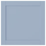 SANNIDAL door with soft closing hinges, blue, 60x60 cm