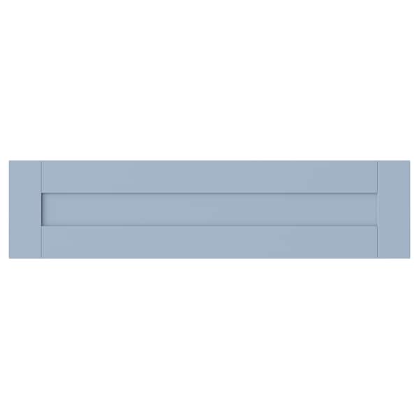 SANNIDAL drawer front, blue, 80x20 cm