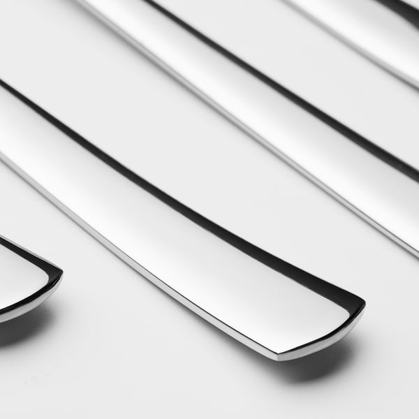 SEDLIG spoon, stainless steel, 20 cm, 4 pack