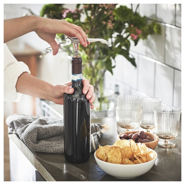 SEGELFISK corkscrew, stainless steel