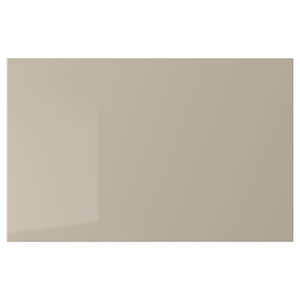 SELSVIKEN door/drawer front, high-gloss beige, 60x38 cm