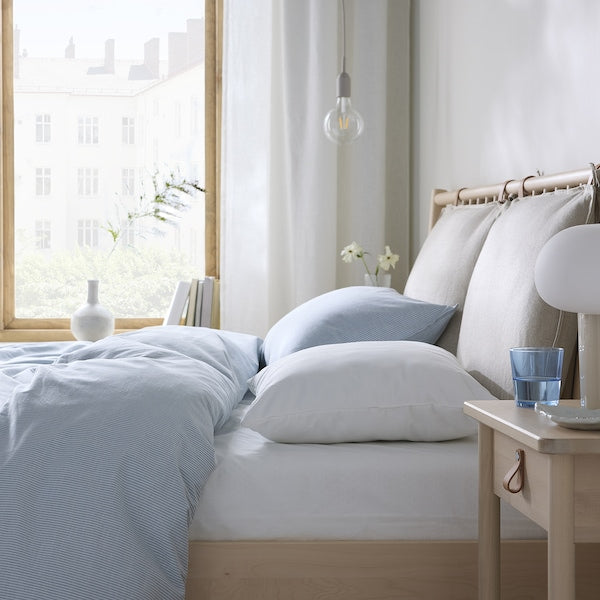 SENAPSMOTT pillow, high, with cooling fabric, 50x80 cm