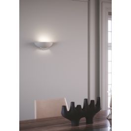 SESTRIERE WALL LIGHT PLASTER WHITE D31X12.5X9.5CM E27=28W