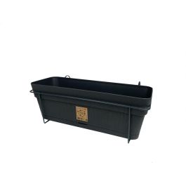 ETHICA BALCONY SET W/METAL SUPPORT CM.50 GRAPHITE