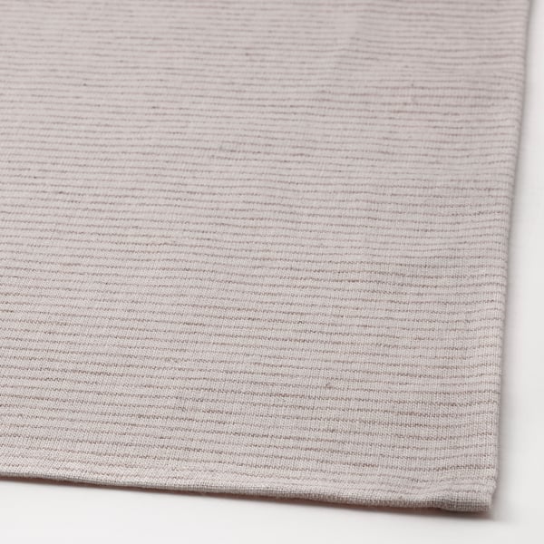 SILVERARV tablecloth, beige, 145x240 cm