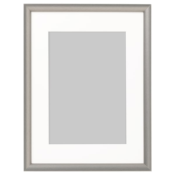 SILVERHÖJDEN frame, silver-colour, 30x40 cm