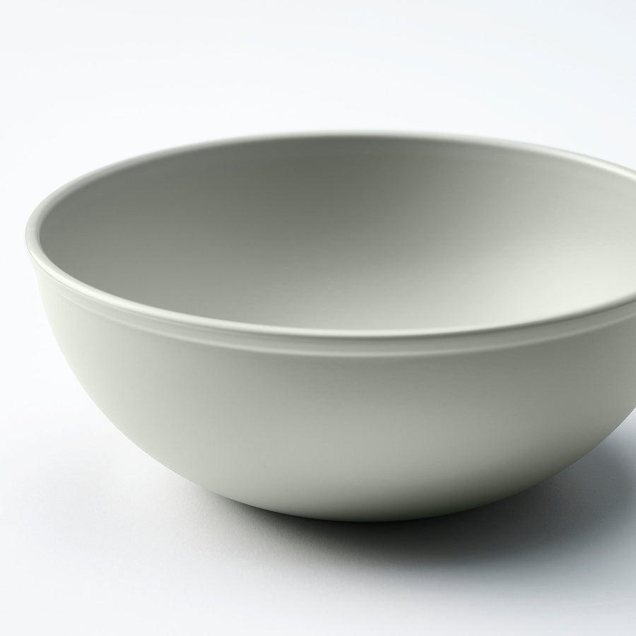 SIMKRABBA bowl, plastic/green-grey, 15 cm