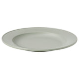 SIMKRABBA side plate, plastic/green-grey, 21 cm