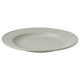 SIMKRABBA side plate, plastic/green-grey, 21 cm
