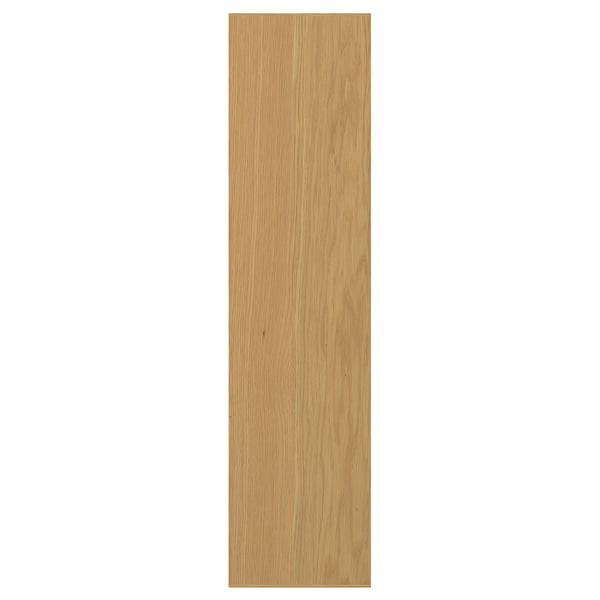 SINARP door, oak veneer, 20x80 cm