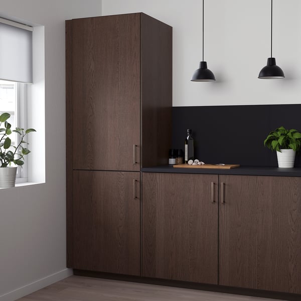 SINARP door, brown, 60x180 cm