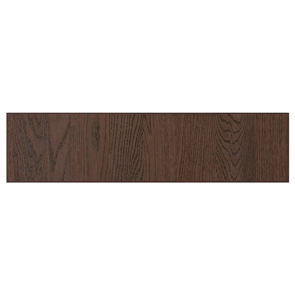 SINARP drawer front, brown, 80x20 cm
