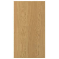 SINARP front for dishwasher, oak veneer, 45x80 cm