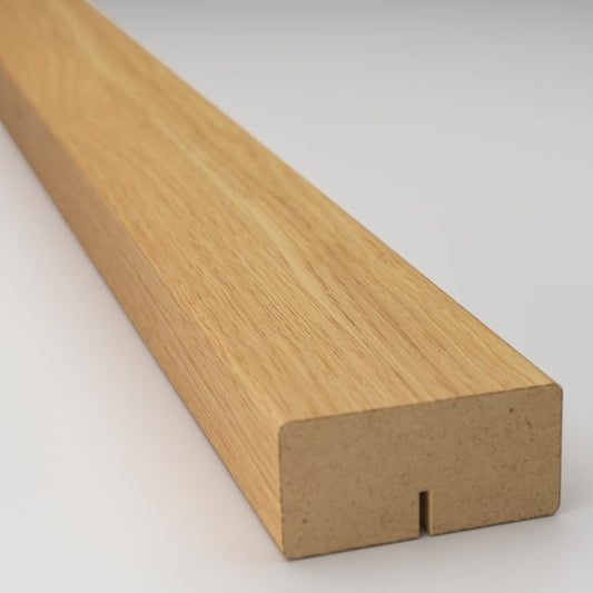 SINARP rounded deco strip/moulding, oak veneer, 221 cm