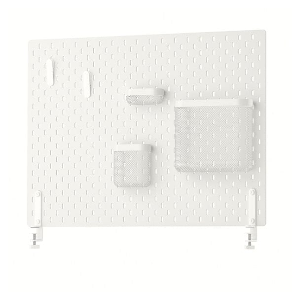 Ikea SKÅDIS - Pegboard combination, white, 76x56 cm