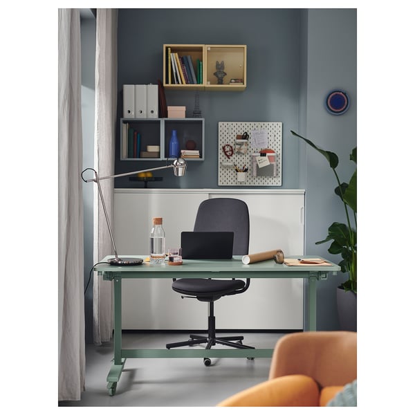 SKÅDIS pegboard combination, white, 56x56 cm