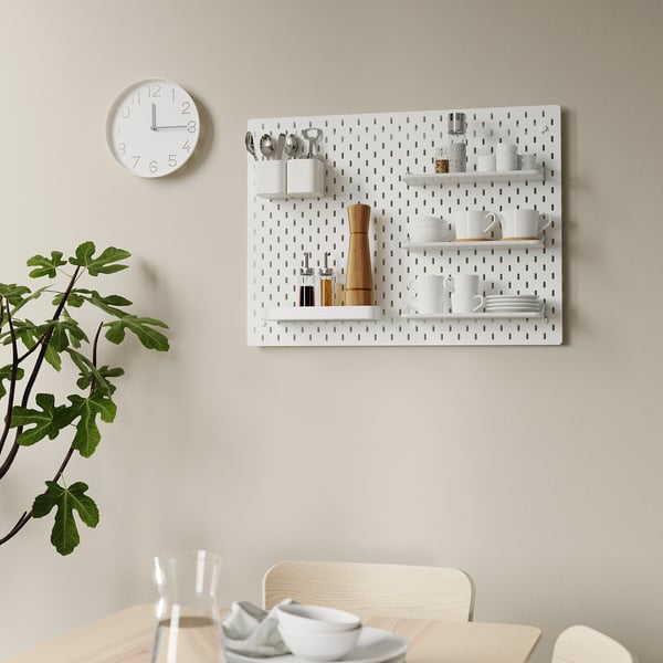 SKÅDIS display shelf, white