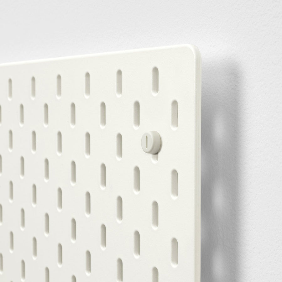 SKÅDIS pegboard, white, 76x56 cm