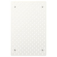 SKÅDIS pegboard, white, 36x56 cm