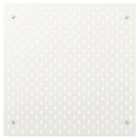SKÅDIS pegboard, white, 56x56 cm