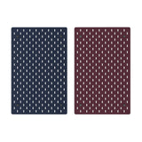 SKÅDIS pegboard, double sided/dark grey-blue dark lilac-red, 36x56 cm