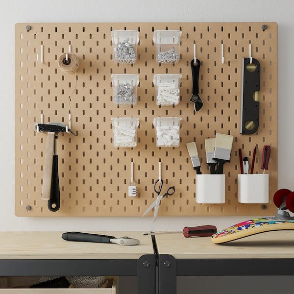 Ikea SKÅDIS Storage panel - wood 76x56 cm , 76x56 cm