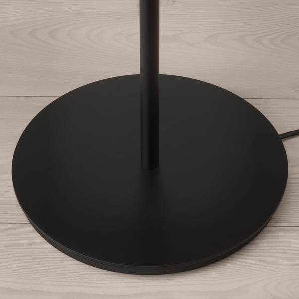 SKAFTET floor lamp base, black, 29 cm