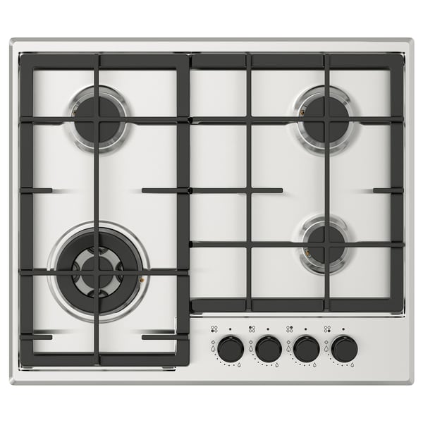 SKÅLAN gas hob, IKEA 300 stainless steel, 59 cm
