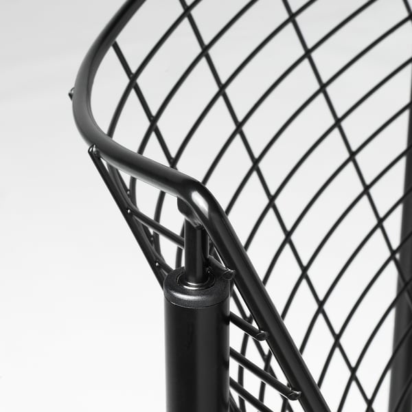 SKÅLBODA armchair, black/Ransta beige