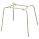 SKÅLSTA chair underframe, tubular metal/light grey-beige, 52x44x50 cm