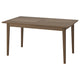 SKANSNÄS extendable table, brown beech/veneer, 150/205x90 cm