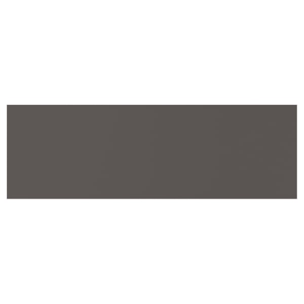 SKATVAL drawer front, dark grey, 60x20 cm