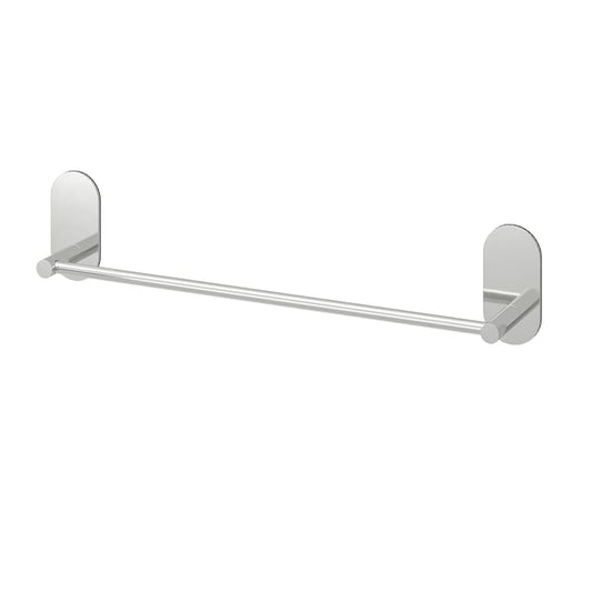 SKOGHALL towel rail, self-adhesive, chrome-plated, 43x6 cm