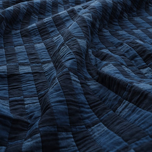 SKOGSKOVALL bedspread, blue, 160x250 cm