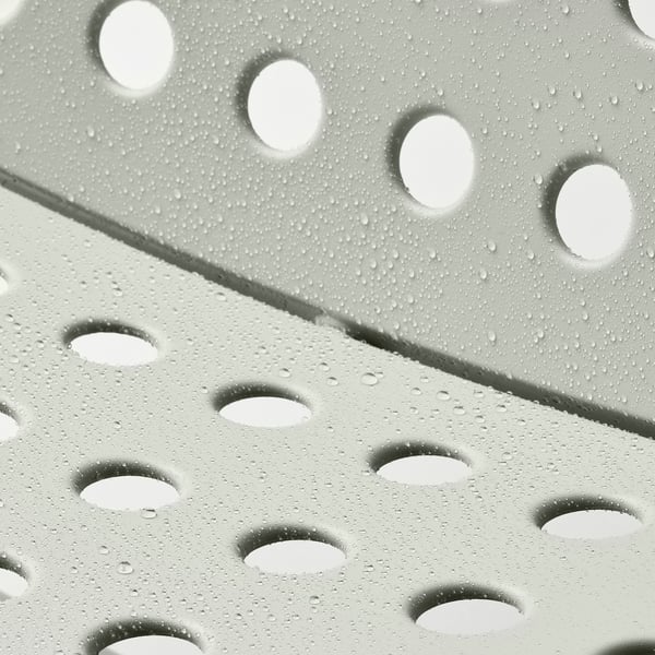 SKOGSÖN easy chair, light grey outdoor, 62x71x88 cm