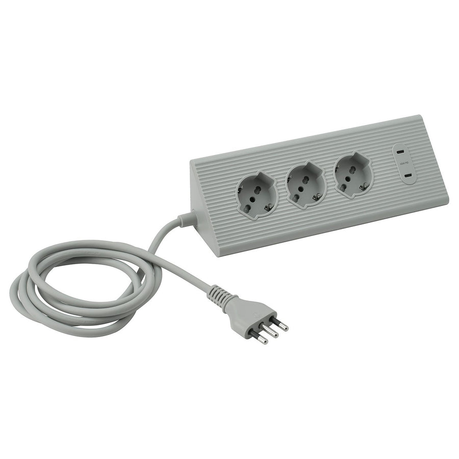 SKOTAT extension cord, green, 1.8 m