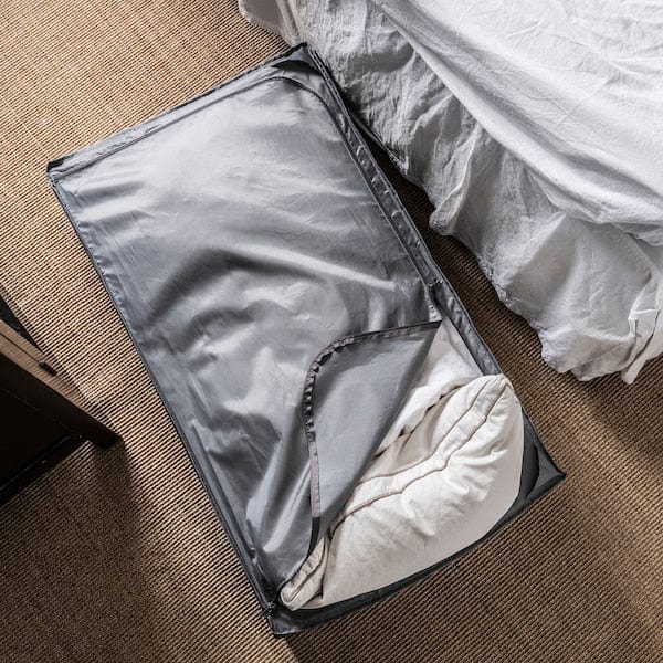 Ikea SKUBB - Storage case, dark grey, 90x53x19 cm