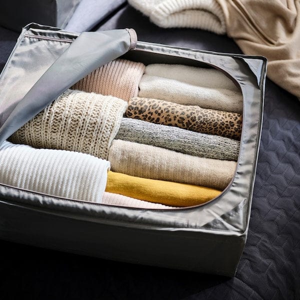 Ikea SKUBB - Storage case, dark grey, 43x53x19 cm