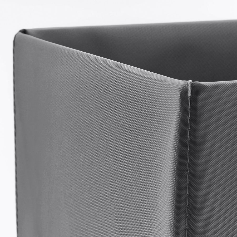 SKUBB box, set of 3, dark grey, 20x38x12 cm