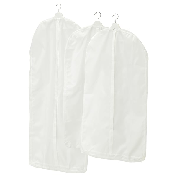 SKUBB clothes cover, set of 3, white