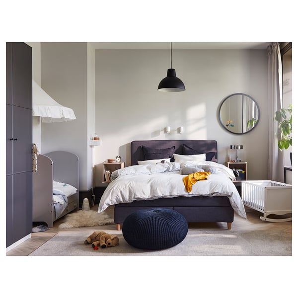 SKURUP pendant lamp, black, 38 cm