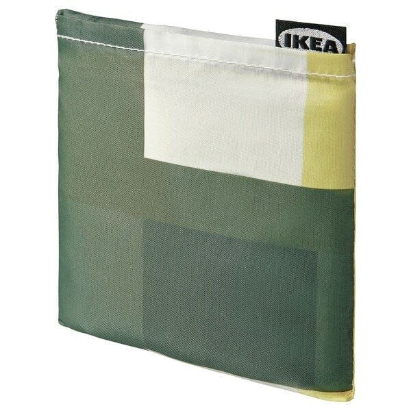 Ikea SKYNKE - Carrier bag, white/multicolour, 45x36 cm