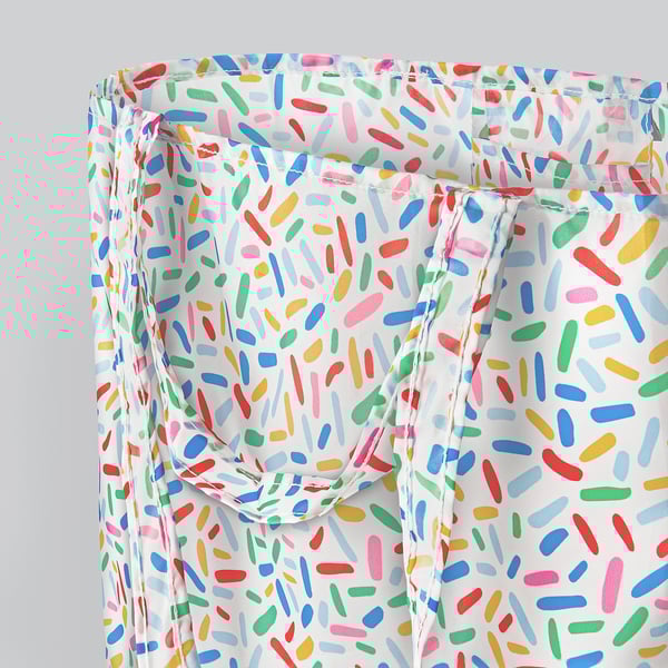 SKYNKE carrier bag, multicolour/patterned, 45x36 cm