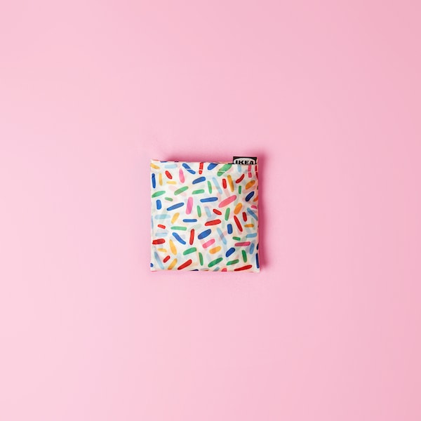 SKYNKE carrier bag, multicolour/patterned, 45x36 cm