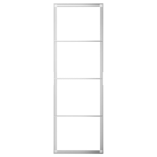 SKYTTA sliding door frame, aluminium, 77x231 cm