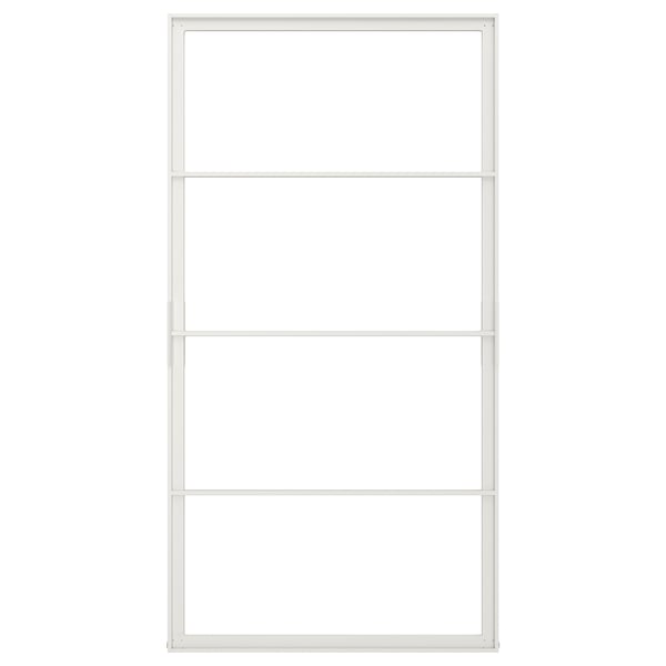 SKYTTA sliding door frame, white, 102x196 cm