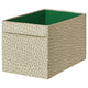 SLÄKT box, beige, 55x33x33 cm