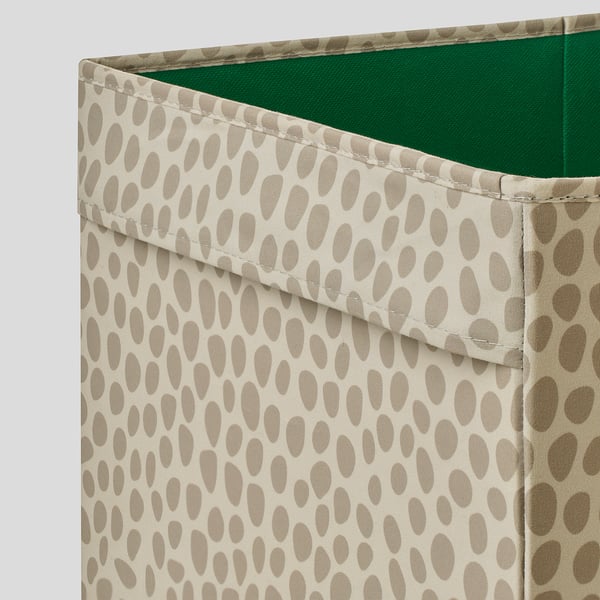 SLÄKT box, beige, 55x33x33 cm