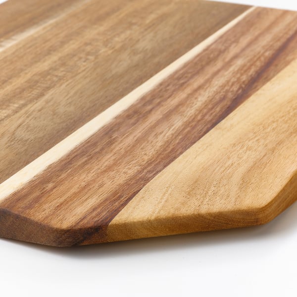 SMÅÄTA chopping board, acacia, 28x22 cm