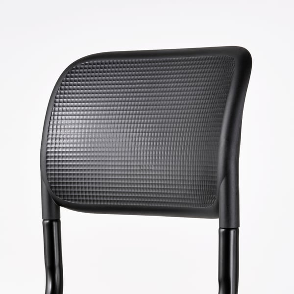 SMÄLLEN swivel chair, black, 40x85x65 cm